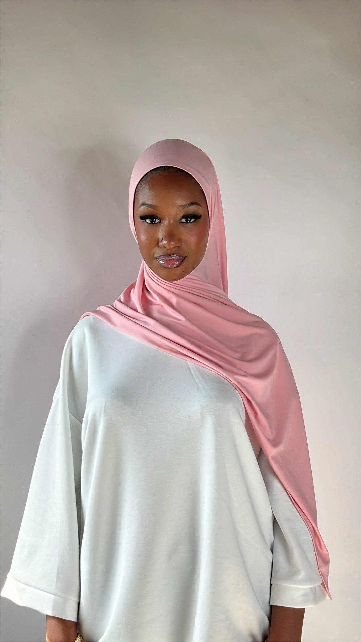Pastel Pink - Premium Jersey Hijab