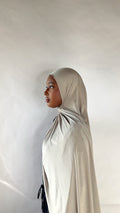 Mist Grey - Liquid Jersey Hijab