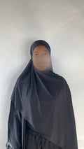 Black - Premium Jersey Hijab
