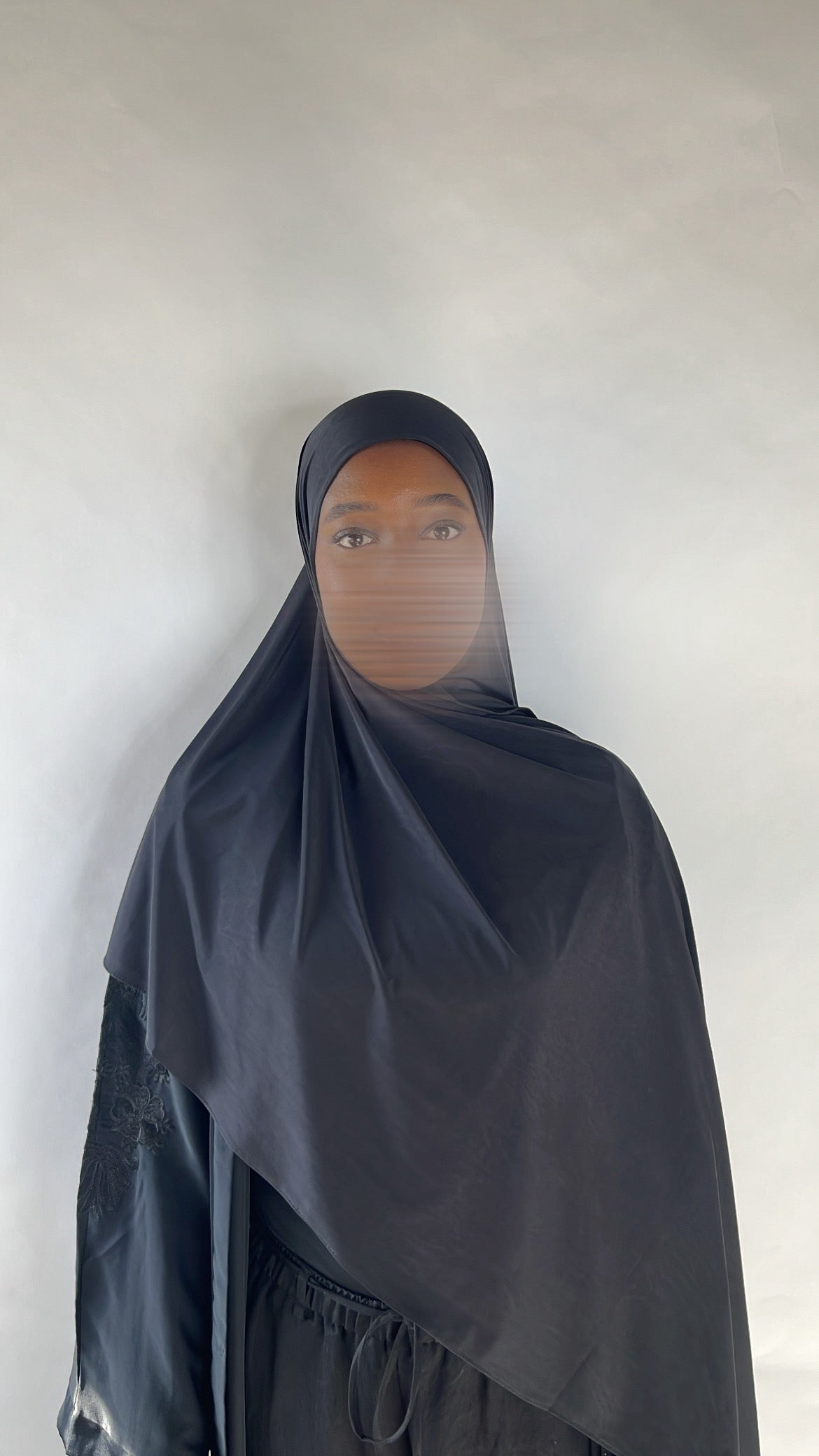 Black - Premium Jersey Hijab